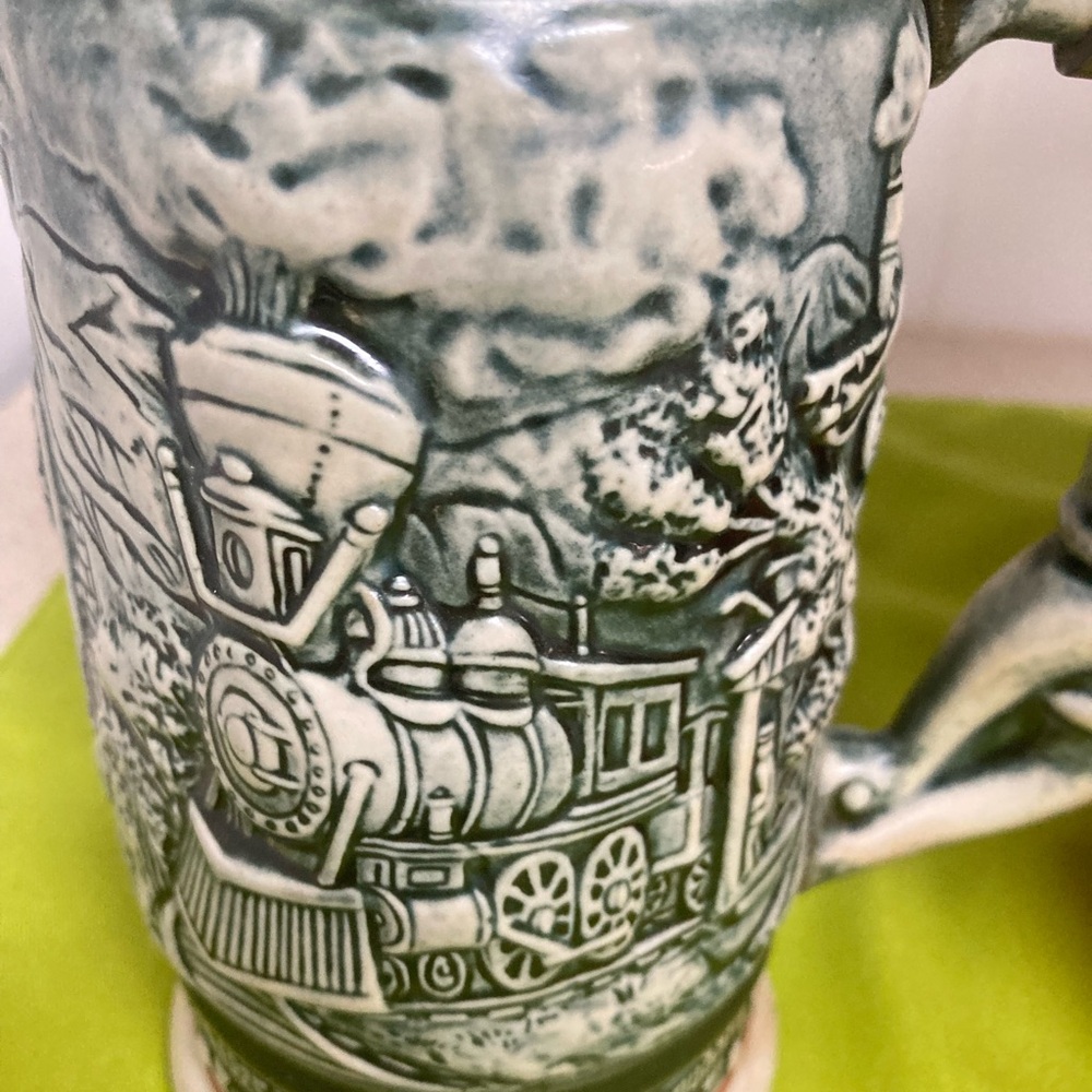 Vintage Train Ceramic Mug